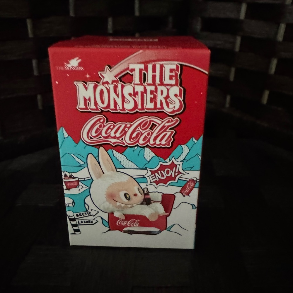 Authentic monsters coca cola figure
